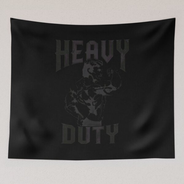 Item preview, Heavy Duty Muscular Silhouette  designed and sold by KarienaleeKk.
