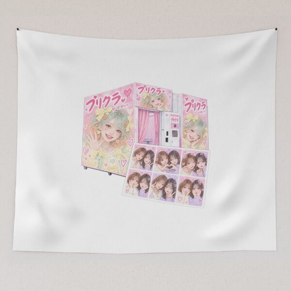 Item preview, Kawaii Purikura Photo Booth - Japanese Arcade Sticker & Harajuku Aesthetic designed and sold by japan-picto.