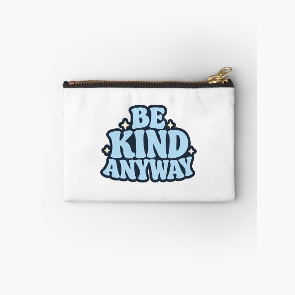 Item preview, Be Kind Anyway Groovy Retro Typography Positive Quote designed and sold by FemmePod.