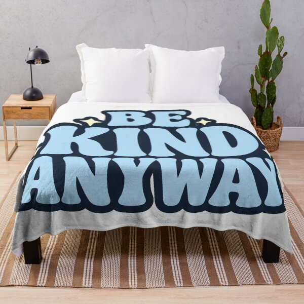 Item preview, Be Kind Anyway Groovy Retro Typography Positive Quote designed and sold by FemmePod.