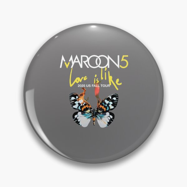 Item preview, MAROON 5 Love is like 2025 US FALL TOUR T-Shirt-18 designed and sold by Michaelarek.