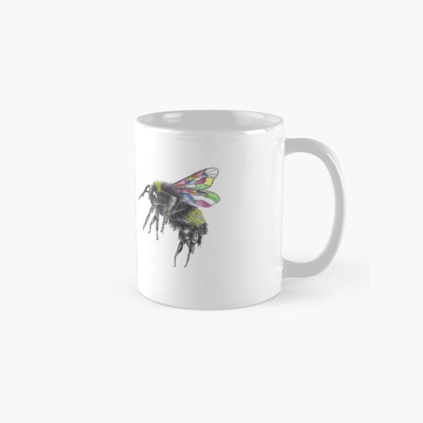 Stained Glass Wings Pair Classic Mug