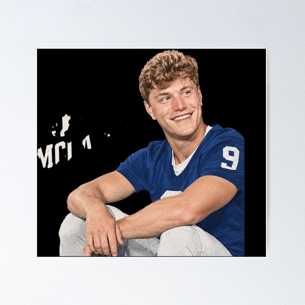Item preview, Jj Mccarthy Portrait designed and sold by Ethelmetz.