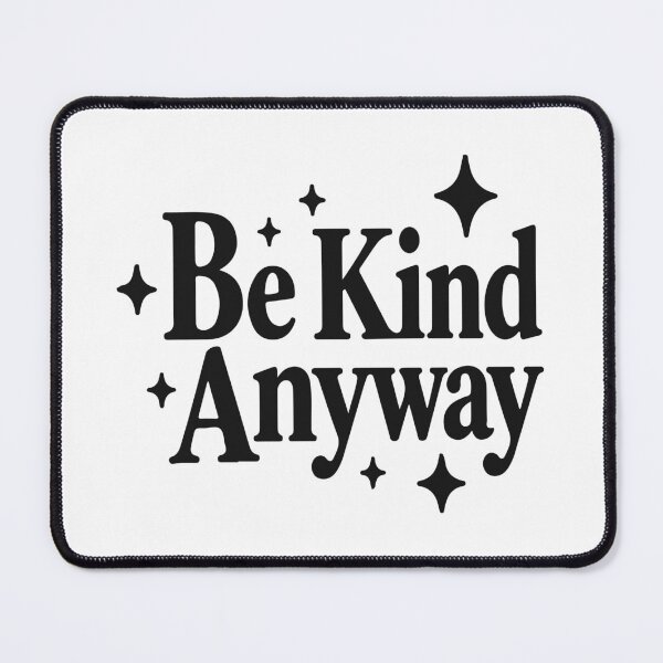 Item preview, Be Kind Anyway Vintage Retro Typography Positive Quote designed and sold by FemmePod.