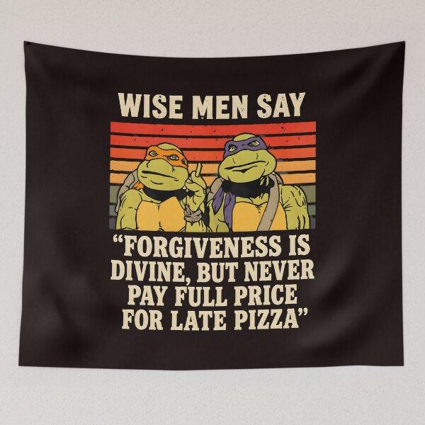 Item preview, Wise Men Say Pizza  designed and sold by ValentinCasevc.