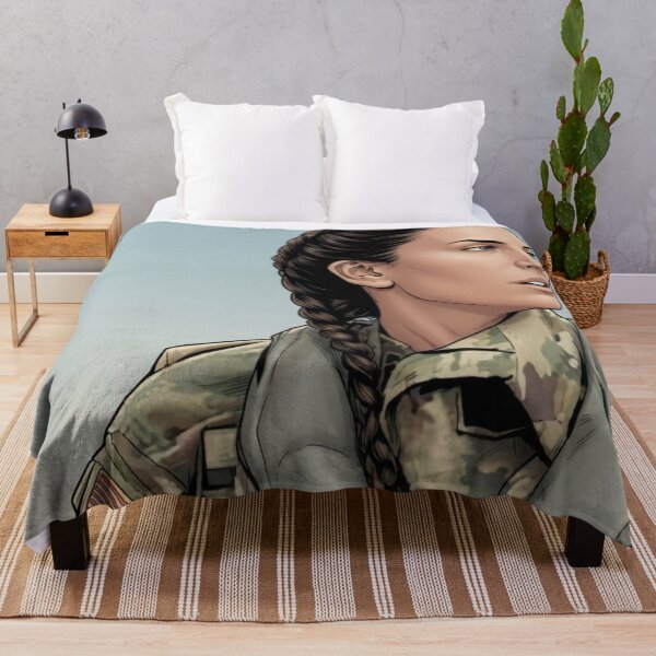 Item preview, War GR Josephina Actress LGBTQ+ Cartoon Decor Comic Wall Art Print Poster Shirt Clock Blanket KDrama designed and sold by Mind Space.