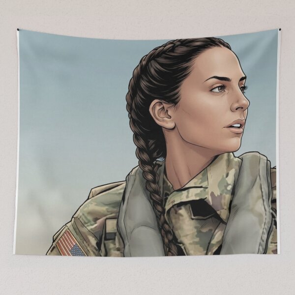 Item preview, War GR Josephina Actress LGBTQ+ Cartoon Decor Comic Wall Art Print Poster Shirt Clock Blanket KDrama designed and sold by Mind Space.