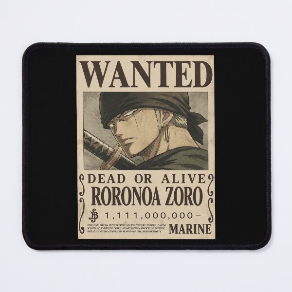 Item preview, Roronoa Zoro Wanted designed and sold by Still101Jamars.