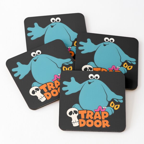 Item preview, Trap Door Nostalgic Cartoon Monster Art designed and sold by TudyEvansio.