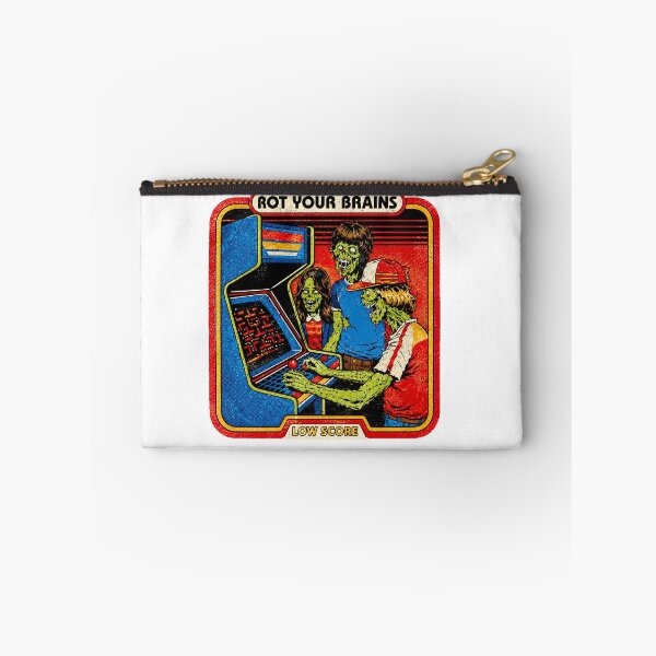 Item preview, Video Games Rot Your Brains Retro Arcade Zombie Gamer Graphic designed and sold by GardnerOConner.