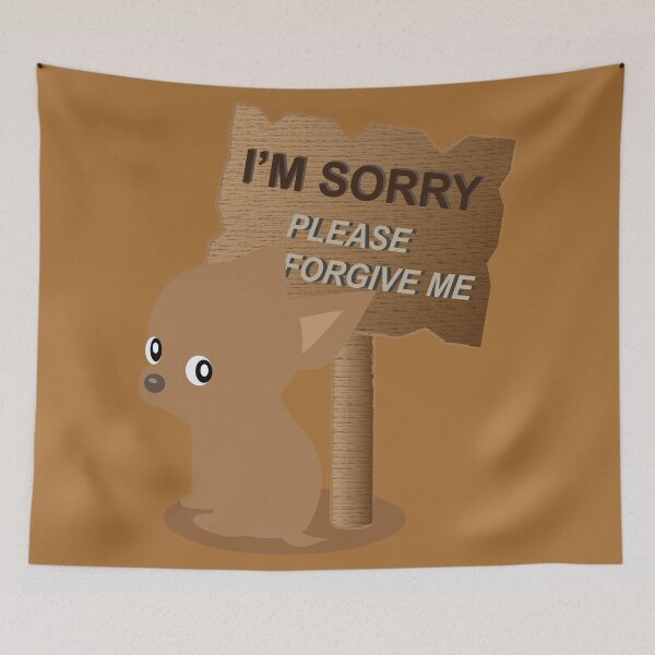 Item preview, Apology designed and sold by ROSE ANN BANILAR.