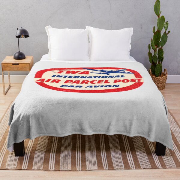 Item preview, TWA International - Air Parcel Post - vintage logo designed and sold by Primotees.