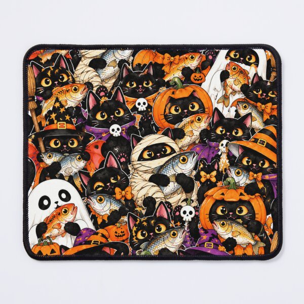 Item preview, Black Cat Halloween designed and sold by clarkfraser.