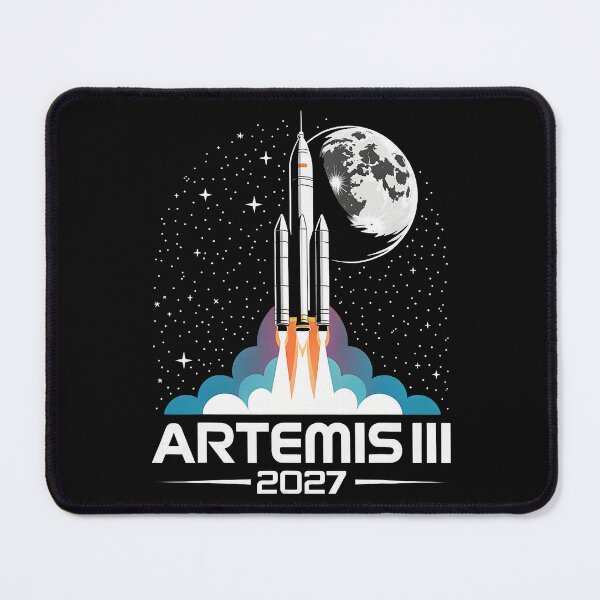 Item preview, Artemis III Space Mission Moon Earth Low Orbit Rocket designed and sold by khdmalakarak.