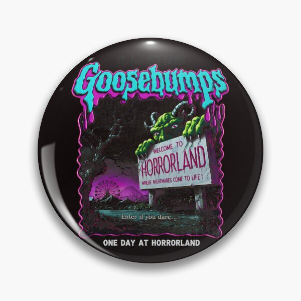 Item preview, Goosebumps Horrorland R.L. Stine Nostalgia Art designed and sold by Ahkamnash.