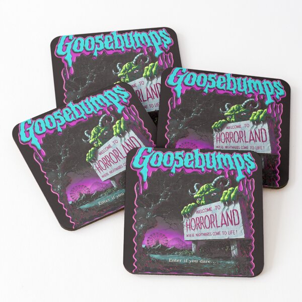 Item preview, Goosebumps Horrorland R.L. Stine Nostalgia Art designed and sold by Ahkamnash.
