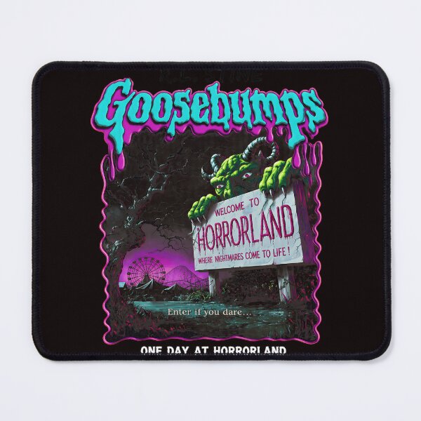 Item preview, Goosebumps Horrorland R.L. Stine Nostalgia Art designed and sold by Ahkamnash.