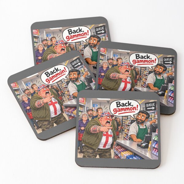 Item preview, Back Gammon – Funny British Supermarket Wordplay designed and sold by Hornace88studio.