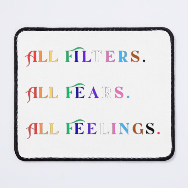 Item preview, All Filters. All Fears. All Feelings Overwhelmed Meme designed and sold by THMKagutsuchi.