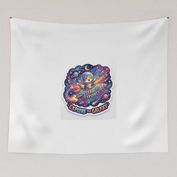 Item preview, Cosmic Cat designed and sold by Kevin Aponte Rodriguez.