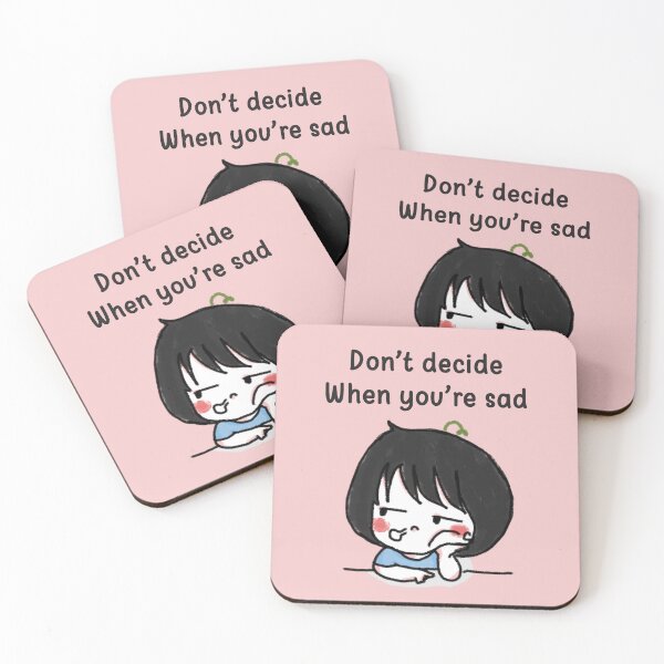 Item preview, Don't Decide When You're Sad designed and sold by daitrangcathy.ig.