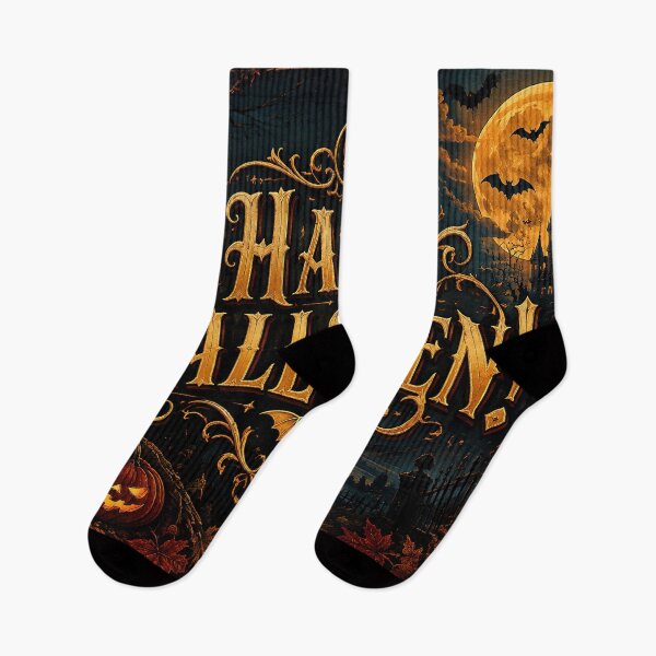 Item preview, Happy Halloween illustration with skull, pumpkins and Halloween surrounding designed and sold by 4Seasons.