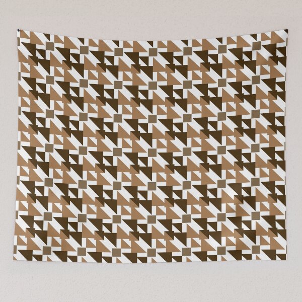 Item preview, Abstract brown triangles  designed and sold by cutecrazytshirt.