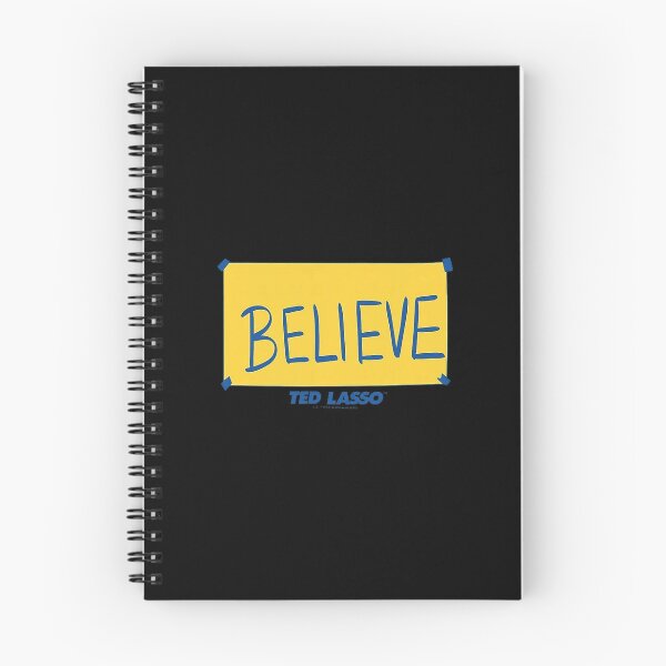 Item preview, Ted Lasso Believe Yellow Sign Motivational Fandom designed and sold by barrycantre11.