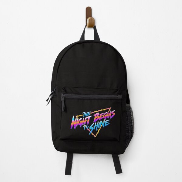Item preview, The Night Begins To Shine Retro 80s Neon Geometric Art designed and sold by Gamaza-Eggs.