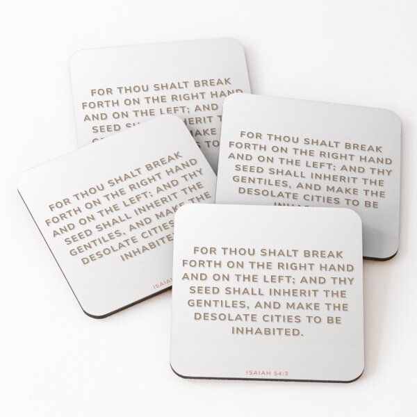 Item preview, Isaiah 54:3 designed and sold by Undonemadenew.