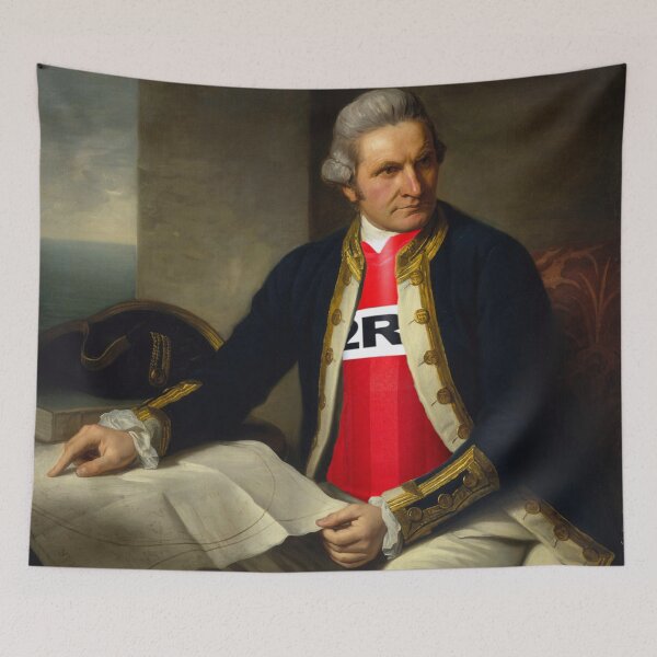 Item preview, Captain Cook - Middlesbrough Football Fan designed and sold by Logo-A-GoGo.