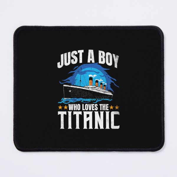 Item preview, Just A Boy Who Loves Titanic RMS Ocean Liner designed and sold by clarabersetart.