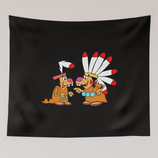 Item preview, Retro Cartoon Dogs Tribal Headdress Fun designed and sold by Sadeetfel.