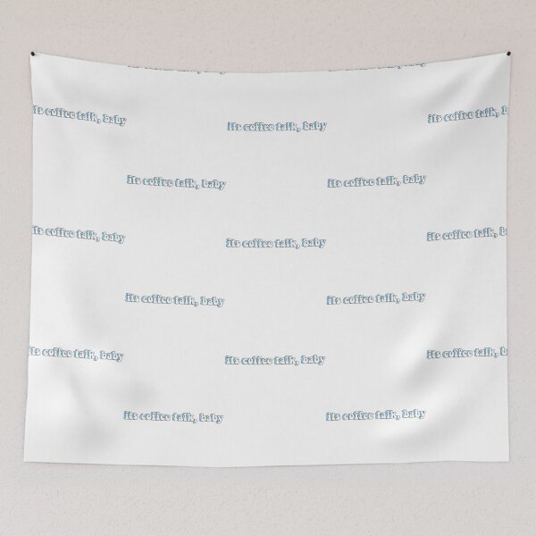 Item preview, Its Coffee Talk Blue designed and sold by ppyrona.