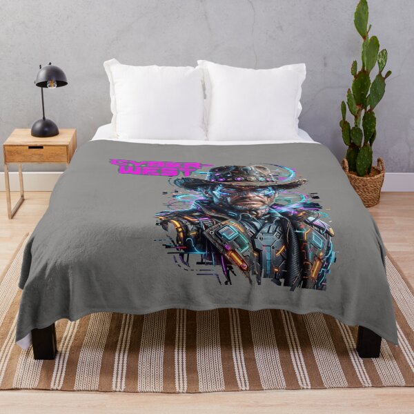 Item preview, Iconic Western Figure Vibrant Portrait Display-60 designed and sold by DanielMocken.