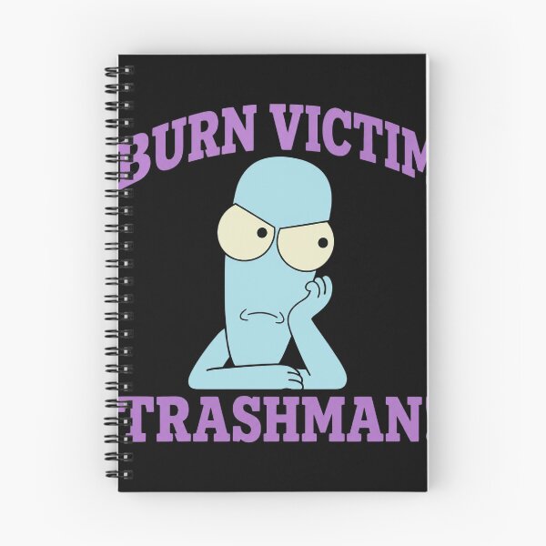 Item preview, Burn Victim Trashman designed and sold by Claudineamin.