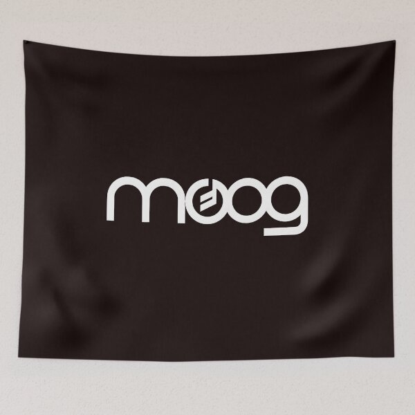 Item preview, Moog Typographic Music Electronics Logo designed and sold by ThresholdBlue.