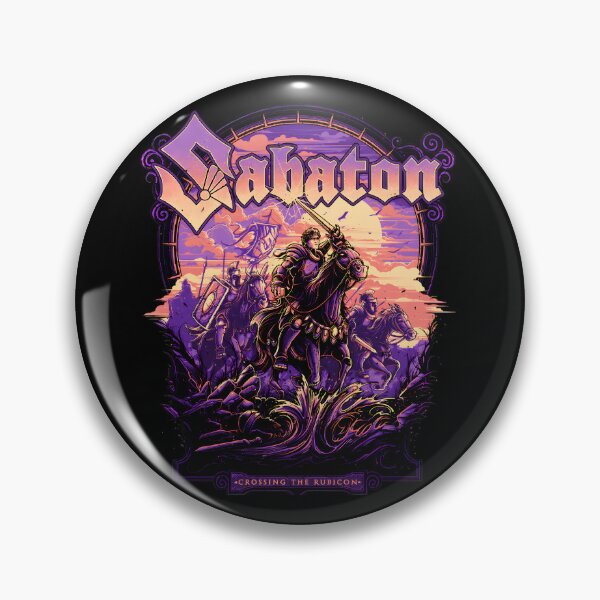 Item preview, Sabaton Crossing The Rubicon Knight Power Metal designed and sold by Fan-7thers.