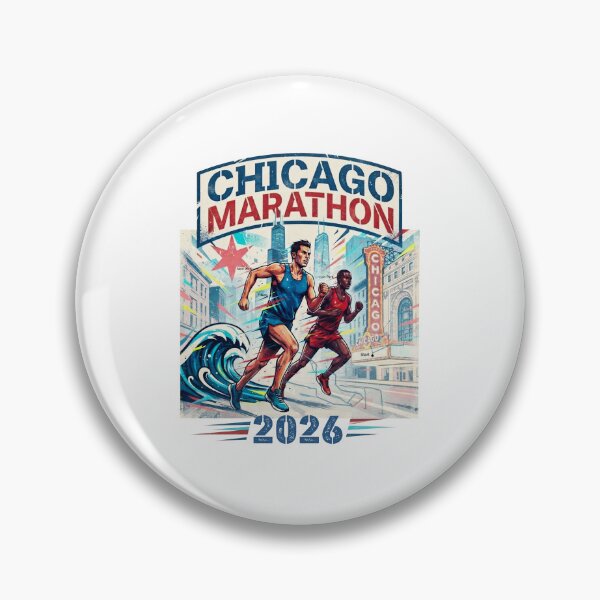 Item preview, Chicago Marathon 2026 Retro designed and sold by loveislovestore.