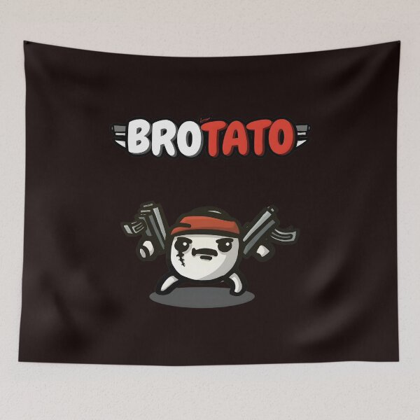 Item preview, Brotato Action Potato Gun Bandana  designed and sold by ThresholdBlue.