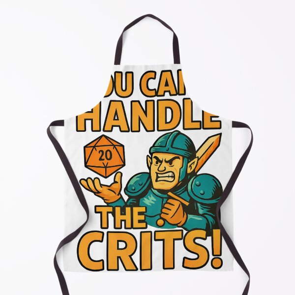 Item preview, You Can't Handle The Crits D20 Warrior designed and sold by The_Loot_Table.