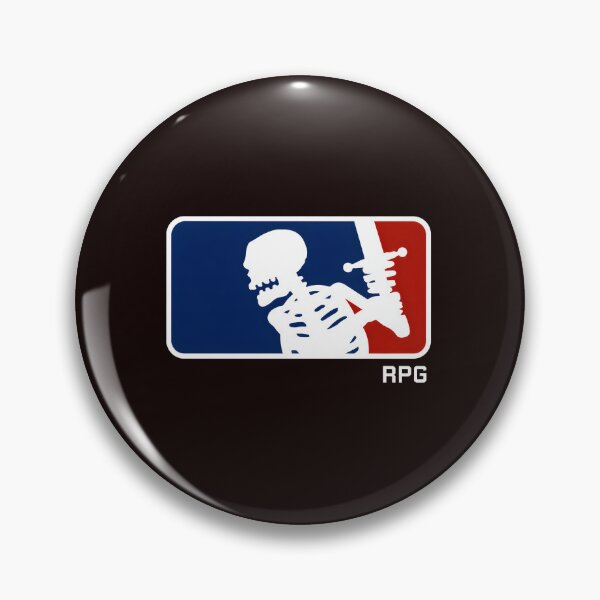 Item preview, Skeleton Warrior RPG Logo designed and sold by ThresholdBlue.