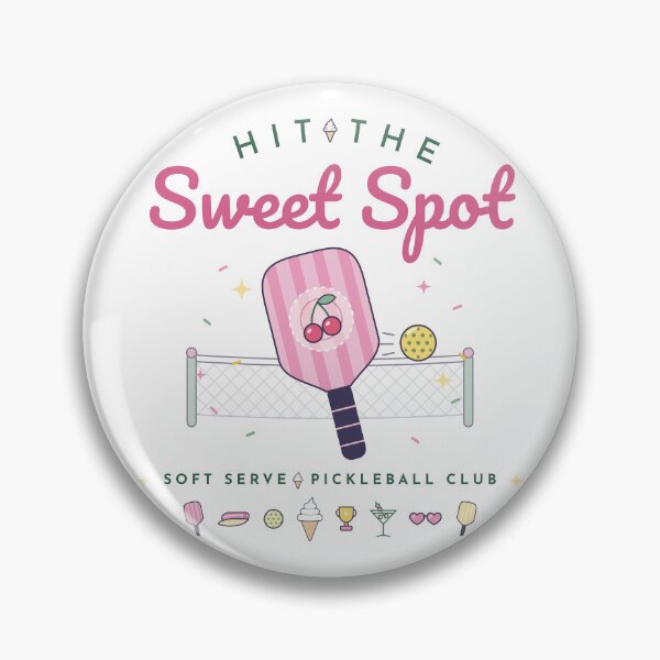 Item preview, Hit the Sweet Spot – Cute Pickleball Paddle with Cherries | Soft Serve Pickleball Club designed and sold by IsleAmore.