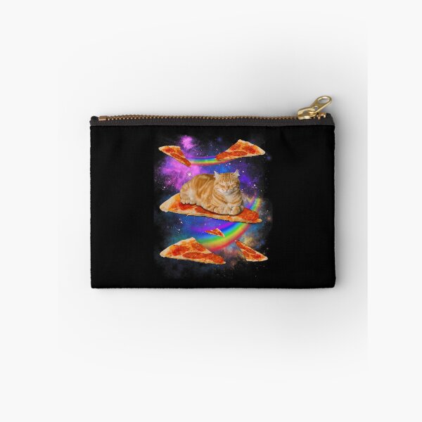Item preview, Funny Galaxy Cat In Space Cat Riding Pizza Rainbow Cosmic Adventure designed and sold by barrycantre11.