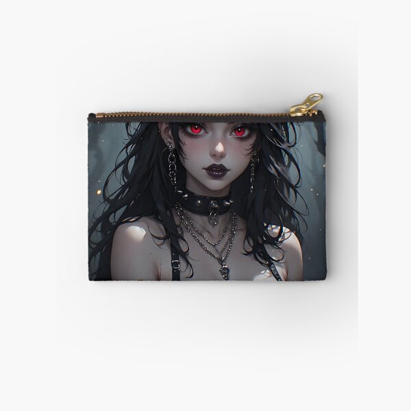 Item preview, Hot Halloween Anime Babe Goth Mommy Waifu Woman designed and sold by Your New Fixation.