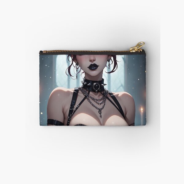 Item preview, Hot Halloween Anime Babe Goth Mommy Waifu Woman designed and sold by Your New Fixation.