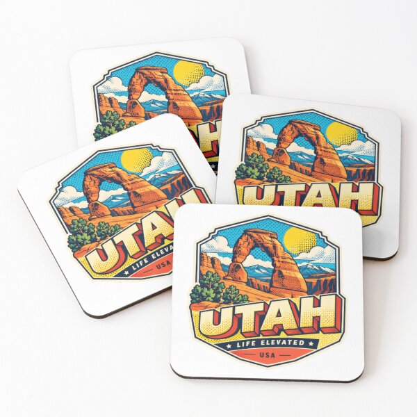 Item preview, Utah Life Elevated Usa Arches National Park Travel Souvenir designed and sold by NightGlyph.