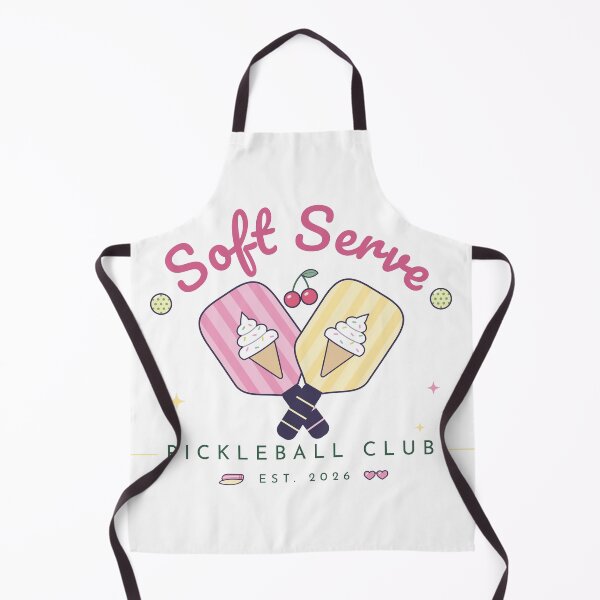 Item preview, Soft Serve Pickleball Club – Cute Pickleball Paddles with Ice Cream & Cherries designed and sold by IsleAmore.