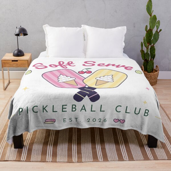 Item preview, Soft Serve Pickleball Club – Cute Pickleball Paddles with Ice Cream & Cherries designed and sold by IsleAmore.