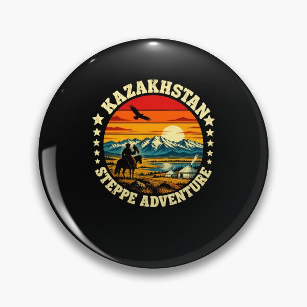 Item preview, Kazakhstan Steppe Adventure Falconry Travel Explorer Nomad designed and sold by HumansStuck12.